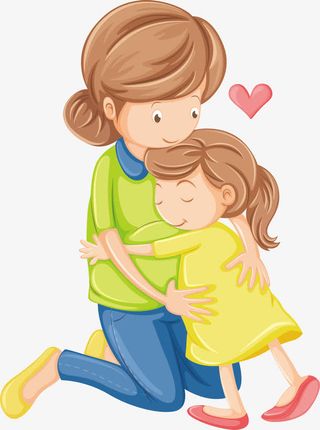 扑在妈妈的怀抱里免抠