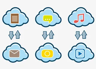 矢量云上传下载免抠