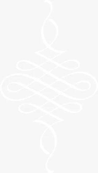 中国风白色中国结免抠