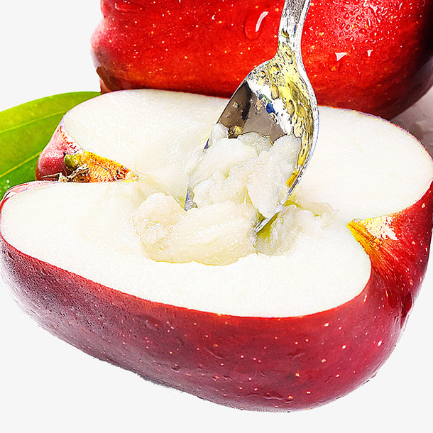 糖心苹果泥水果免抠