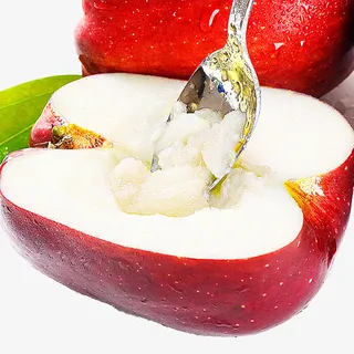 糖心苹果泥水果免抠