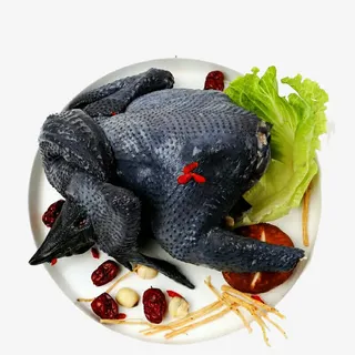 农家乌骨鸡免抠