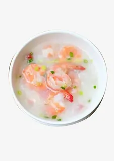 虾仁海鲜粥免抠