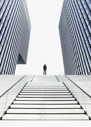 室外建筑楼梯间插图免抠