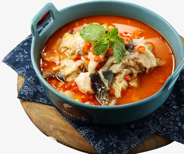 火锅鱼麻辣鱼免抠