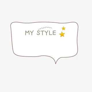 可爱对话框免抠