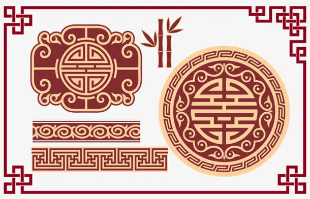 中国风边框元素装饰免抠
