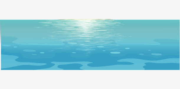 湖面水波免抠