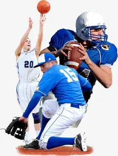 橄榄球队员免抠