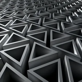 矢量立体三角形背景