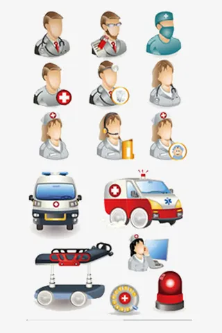 医护人员免抠