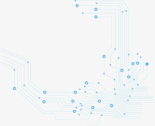 矢量电子线路板设计免抠