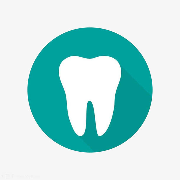 圆形齿科标志免抠
