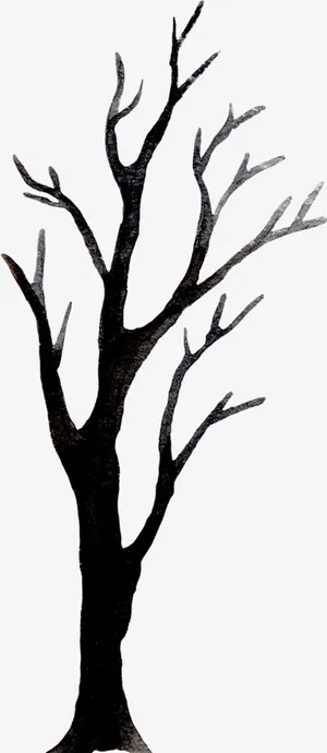 万圣节树枝免抠