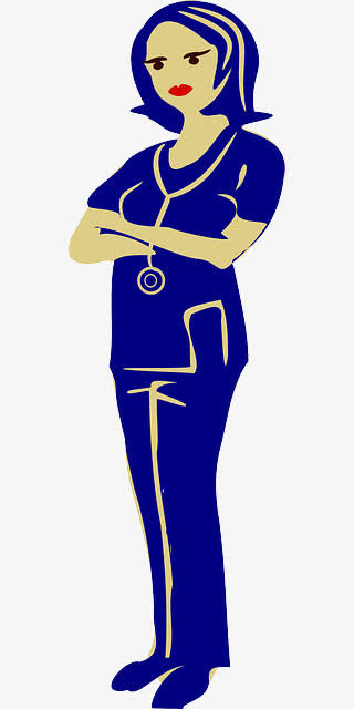 女医生卡通免抠
