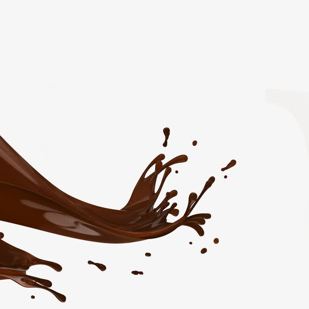 巧克力 牛奶 丝绸免抠