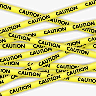 注意黄色胶带免抠