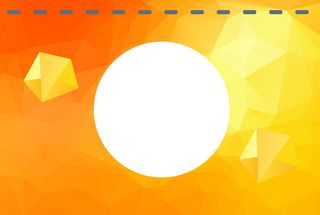 2017黄色渐变菱格台历背景素材高清