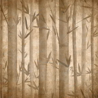 复古竹林背景