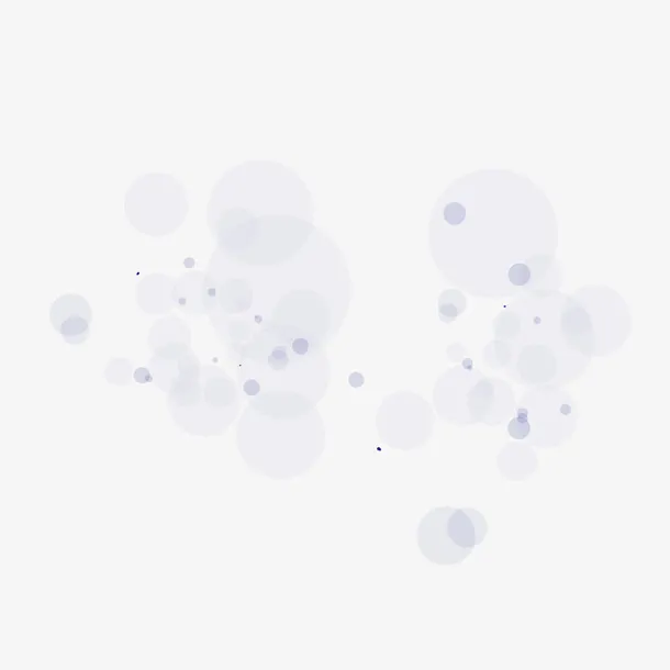 圆点透明光效效果免抠
