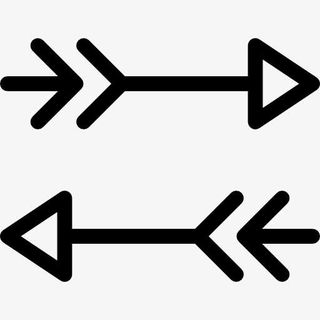 美国本土的箭图标免抠