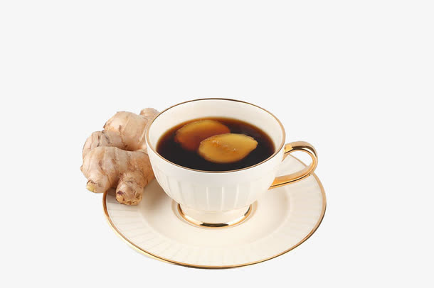 养生红糖姜茶图片免抠