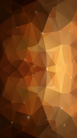 黄色几何偏平H5背景高清