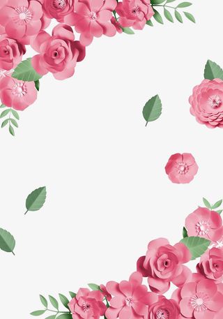 春暖花开植物鲜花免抠