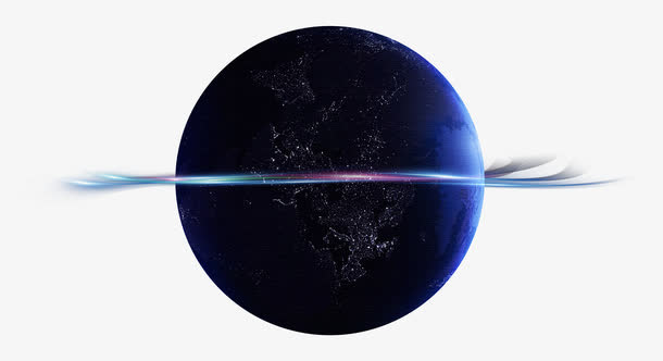 科技月球素材免抠