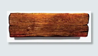 古朴的深色木板免抠