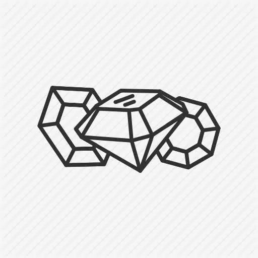 商务钻石icon免抠