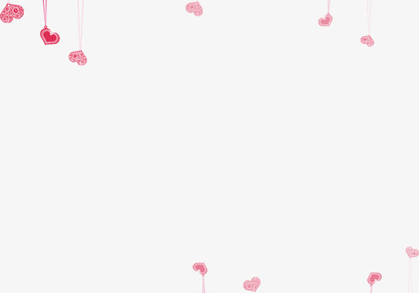 心形漂浮物免抠