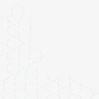 白色分子网格免抠