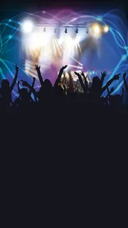 卡通狂欢夜H5素材高清