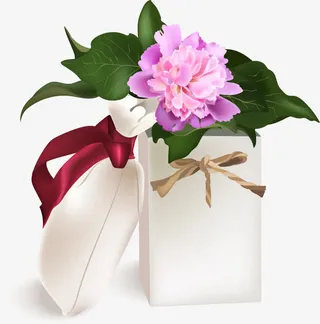 矢量装饰花瓶免抠