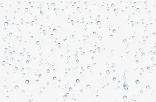 矢量透明水珠免抠