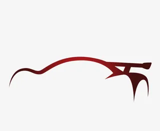 矢量超级跑车汽车流线PNG图片免抠