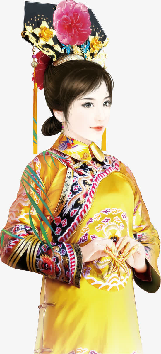 古代美女免抠