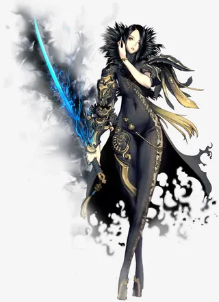 游戏人物女子刺客免抠