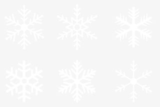 冬天雪花矢量元素免抠