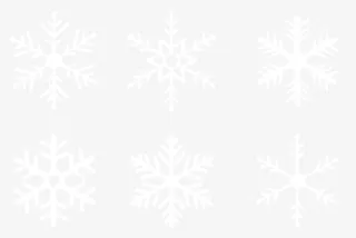 冬天雪花矢量元素免抠