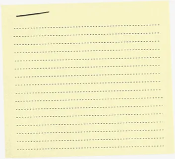 横格纸纸张素材免抠