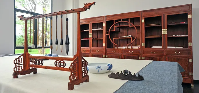 文房四宝的书房高清