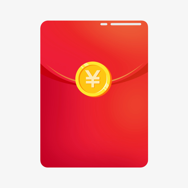 一个小小红包免抠节日元旦/春节/元宵元素