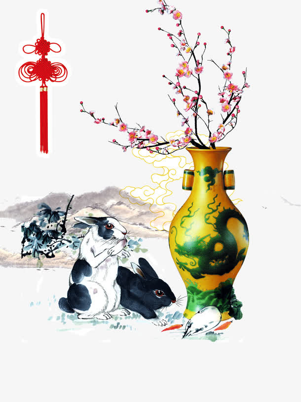 中秋兔子免抠