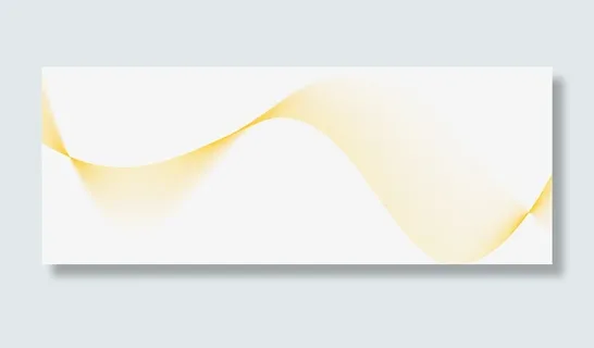 黄色曲线图免抠