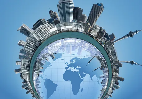 城市地球背景高清