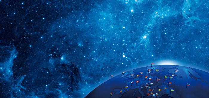 科技背景海报高清