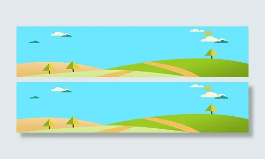 卡通教育清新背景banner高清