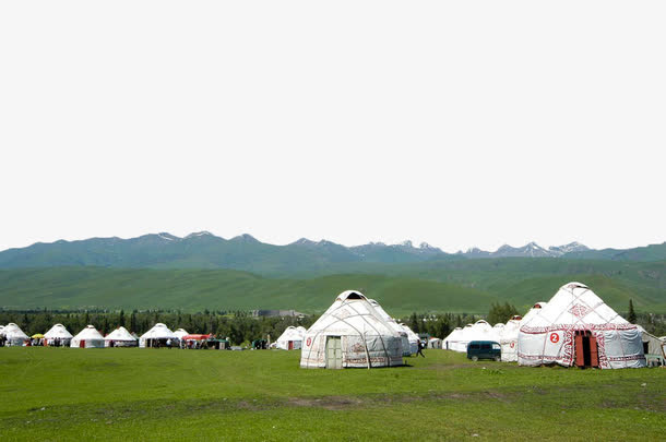 草原蒙古包免抠